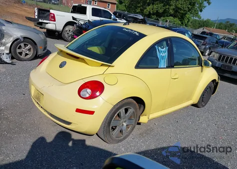 2006 Volkswagen New Beetle 2.5 из США, поврежденный, VIN 3VWPW31C56M418578